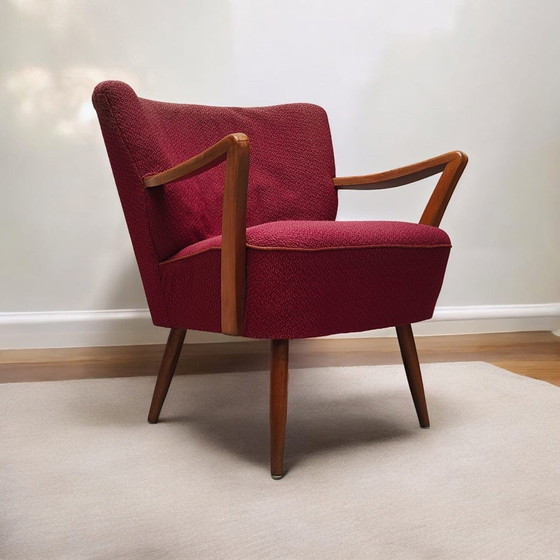 Image 1 of Mid - Century Cocktail Armchair