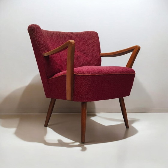 Image 1 of Mid - Century Cocktail Armchair