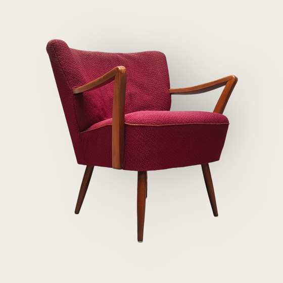 Image 1 of Mid - Century Cocktail Armchair