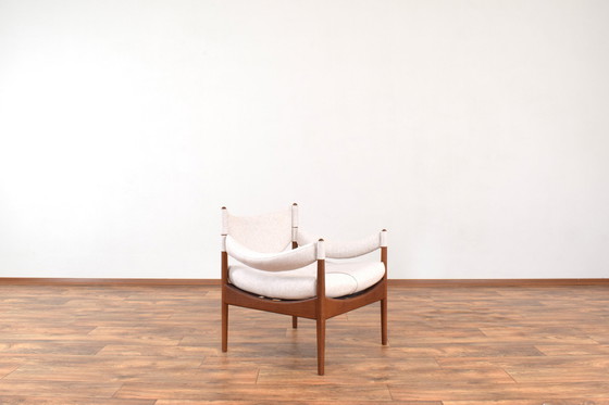 Image 1 of Mid-Century Danish Modus Lounge Chair By Kristian S. Vedel, For Søren Willadsen, 1960S.