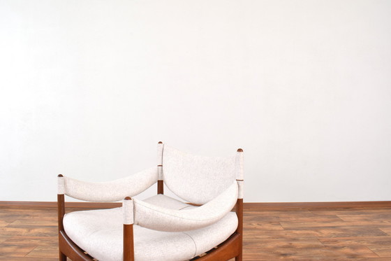 Image 1 of Mid-Century Danish Modus Lounge Chair By Kristian S. Vedel, For Søren Willadsen, 1960S.