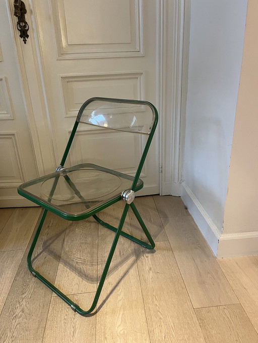 Plia Folding Chair By Giancarlo Piretti For Castelli 1970S