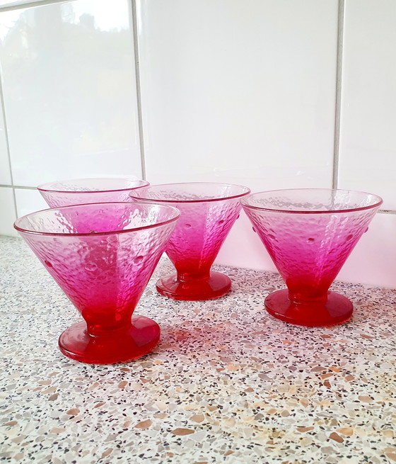 Image 1 of 4x Italian dessert glasses