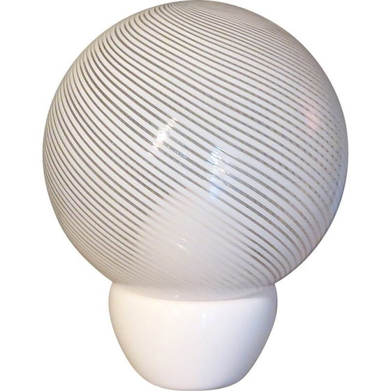 Image 1 of Vintage Murano glass table lamp, 1970