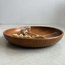 Vintage teak bowl