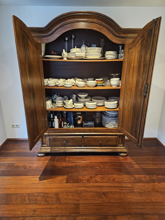 Image 1 of Bow Cabinet Walnut