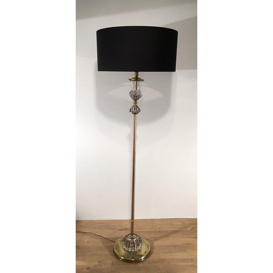 Image 1 of Vintage Murano glass floor lamp, 1940