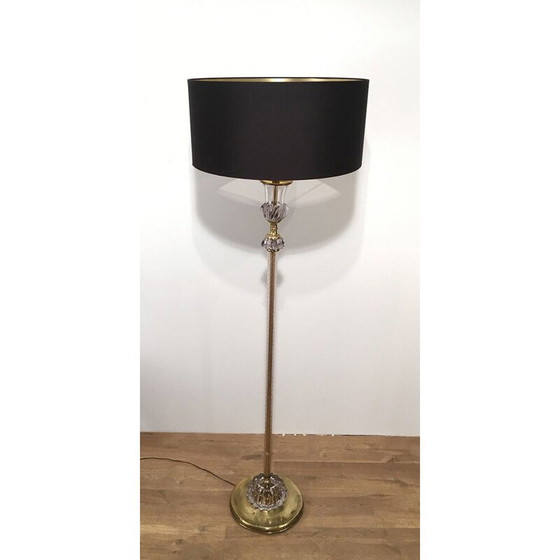 Image 1 of Vintage Murano glass floor lamp, 1940