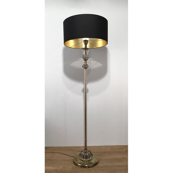Image 1 of Vintage Murano glass floor lamp, 1940
