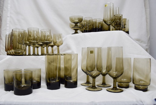 60-Piece Luminarc Smoking Glass Experience