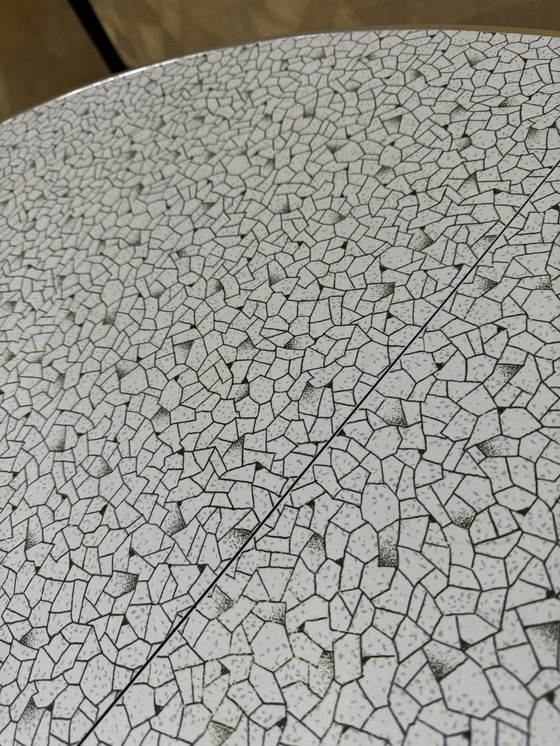 Image 1 of Pull-out Round Table 1960s Brian Graham In The Series Braemar, For Martin Brattrud