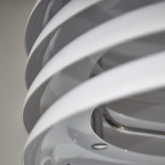 Image 1 of Vintage chrome metal table lamp by Borsfay Tamás, Hungary 1970
