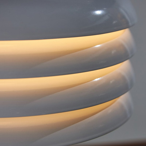 Image 1 of Vintage chrome metal table lamp by Borsfay Tamás, Hungary 1970