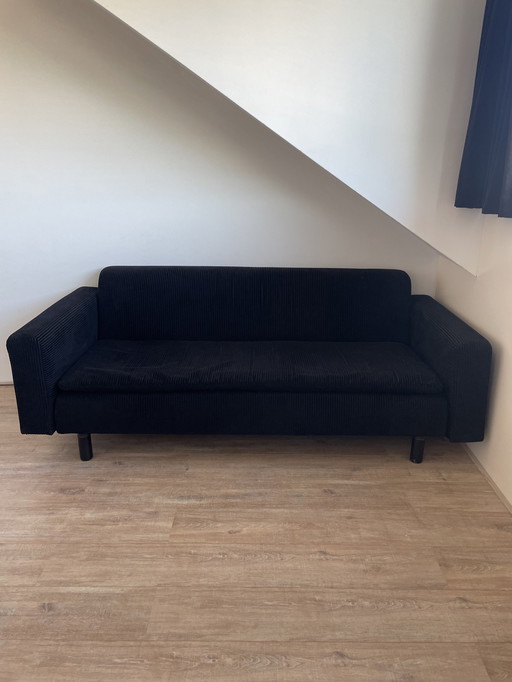 Gelderland Black 3-Seater Sofa