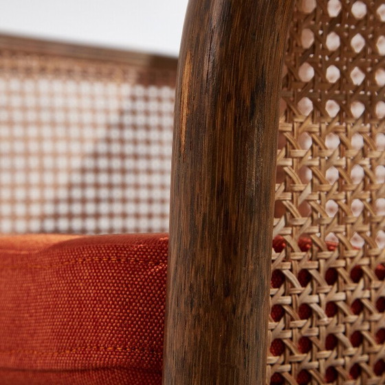 Image 1 of Vintage bamboo and rattan armchair, 1970s