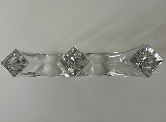 Image 1 of Crystal Candlestick Marc Aurel