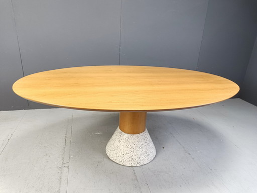 Vintage Balance Dining Table By Arnold Merckx For Arco, 1988