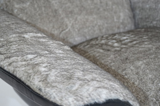 Image 1 of Kaufeld Siesta 62 lounge chair with ottoman by Jacques Brule