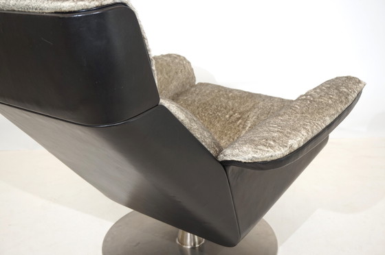 Image 1 of Kaufeld Siesta 62 lounge chair with ottoman by Jacques Brule
