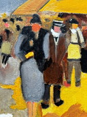 Monterrubio - Unique Impressionism Oil On Canvas