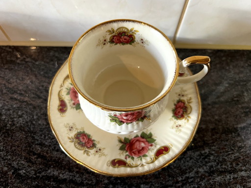 Queens Fine Bone China Cup And Saucer