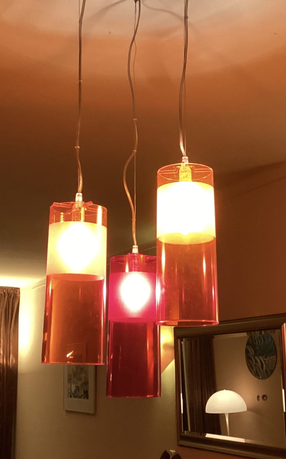 Image 1 of 3x Kartell easy hanging lamps