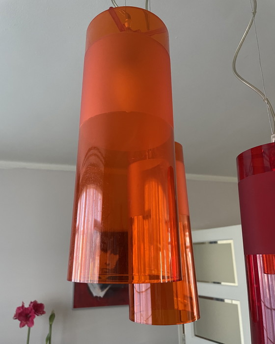 Image 1 of 3x Kartell easy hanging lamps