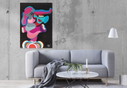 Toile de l'éléphant du cirque de Karel Appel