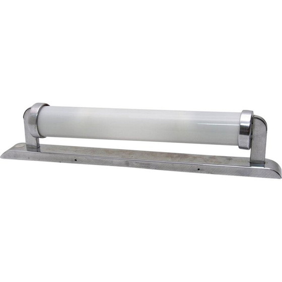 Image 1 of Lampada da parete Bauhaus vintage cromata, Cecoslovacchia 1950
