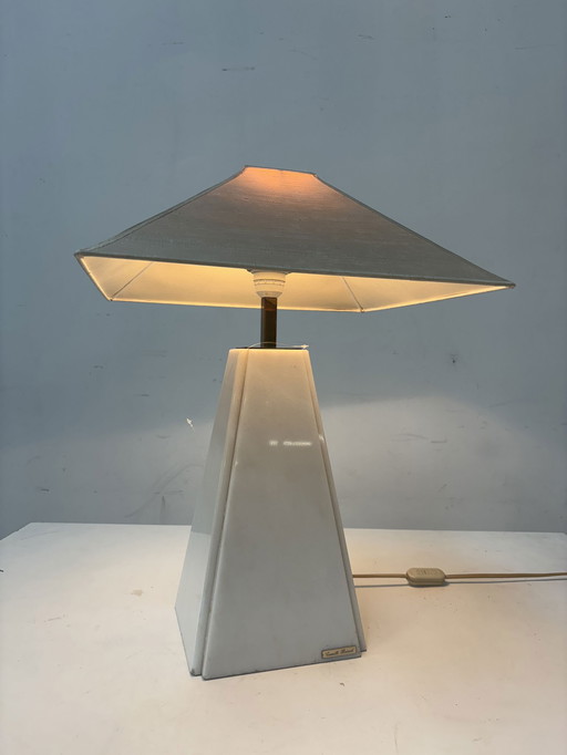 Camille Breesch marble table lamp