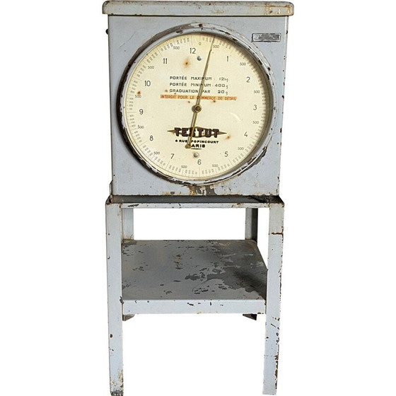 Image 1 of Bilancia industriale in metallo vintage Testut, 1950