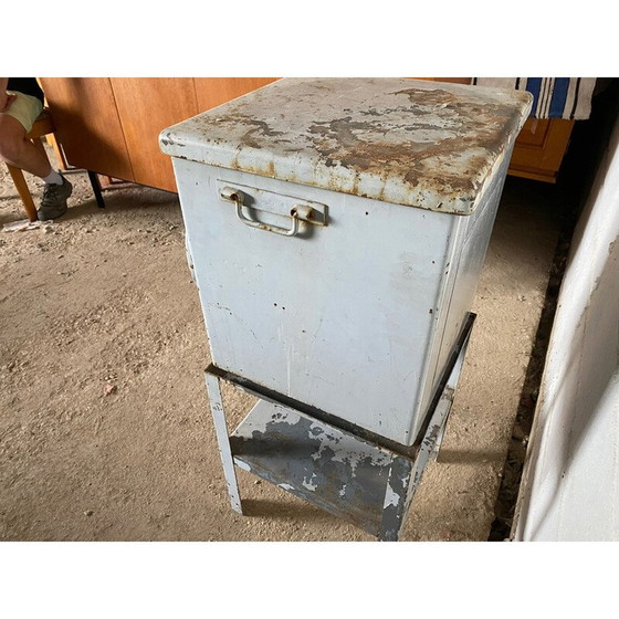 Image 1 of Bilancia industriale in metallo vintage Testut, 1950