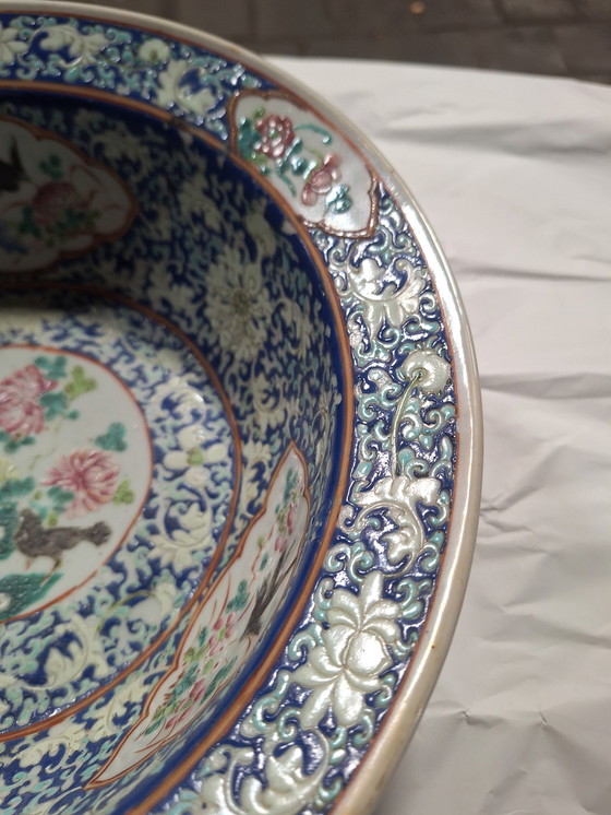 Image 1 of Chinese Porcelain Family Rose Bowl