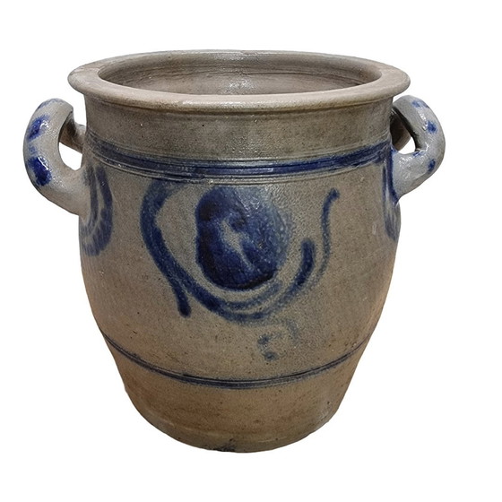 Image 1 of Antique Cologne Stoneware Pot, 1st Half 19th Century