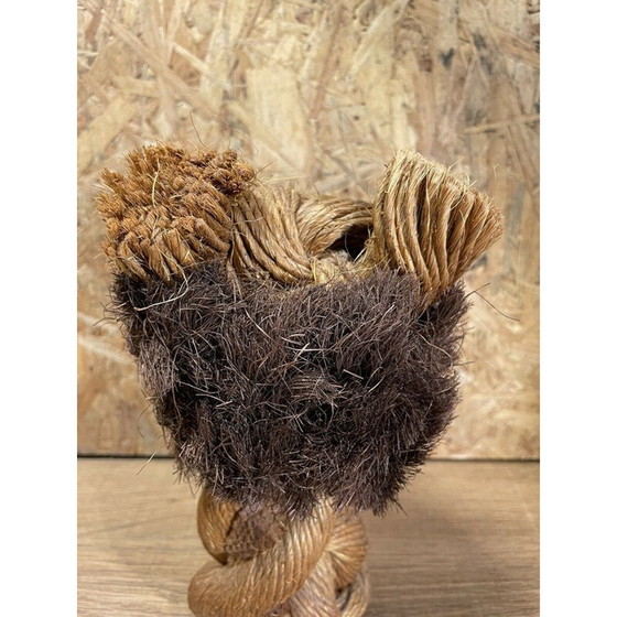 Image 1 of Scultura di animali vintage in corda di Kay Bojesen, 1960