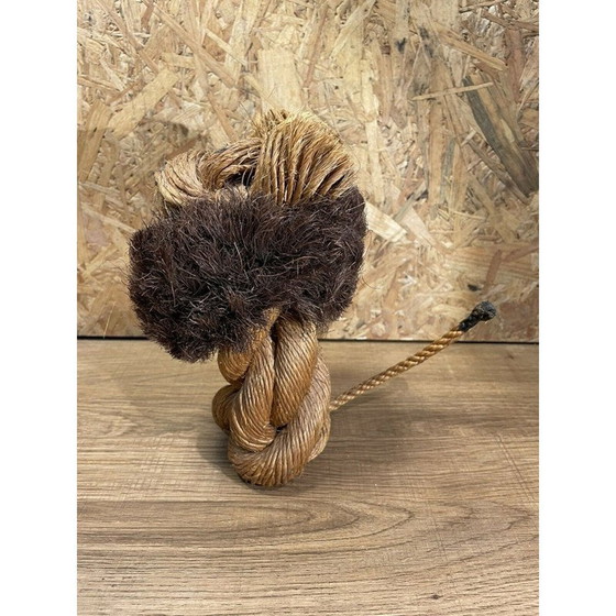 Image 1 of Scultura di animali vintage in corda di Kay Bojesen, 1960