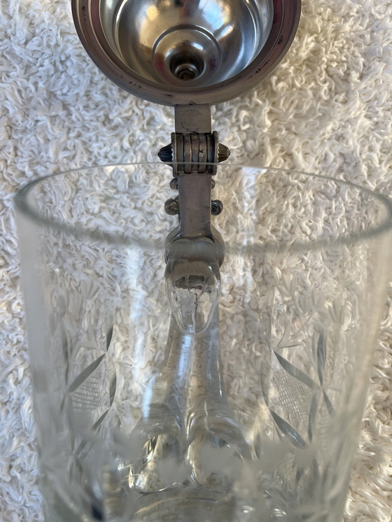 Image 1 of Unique Collector's Item Crystal Beer Mug