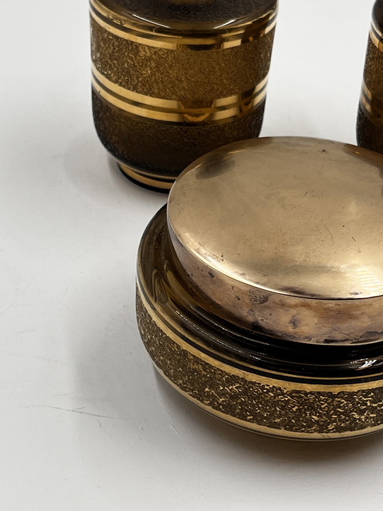 Image 1 of Art Deco Toilet Set