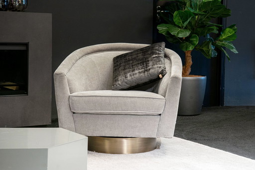 Swivel Chair Catene Clarck Grey