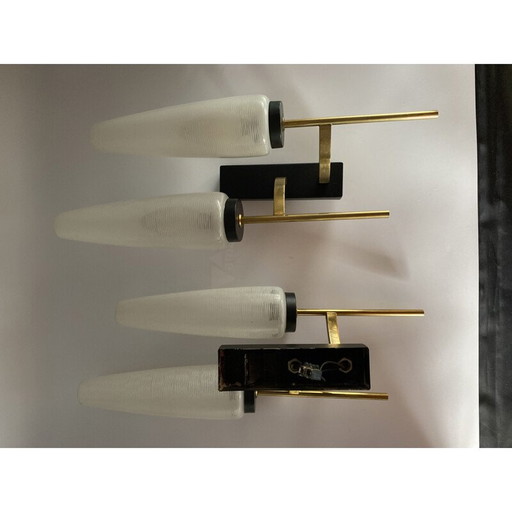 Pair of vintage wall lamp by Arlux, 1950