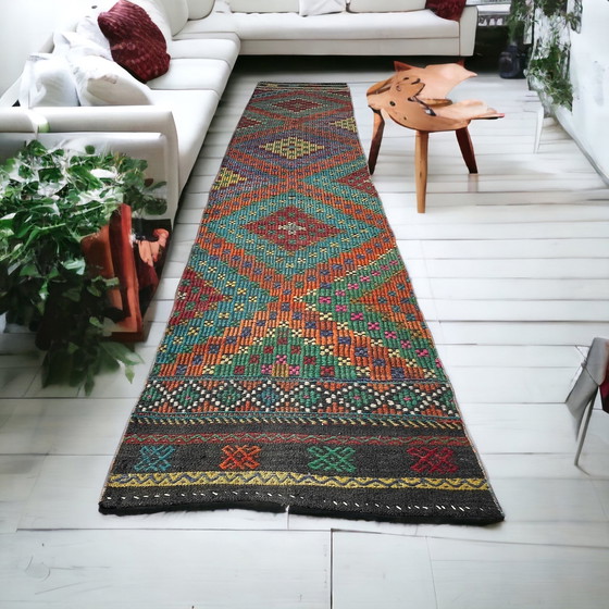 Image 1 of Kilim turc vintage d'Anatolie
