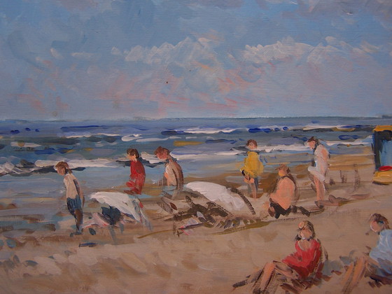 Image 1 of spiaggia del Mare del Nord 