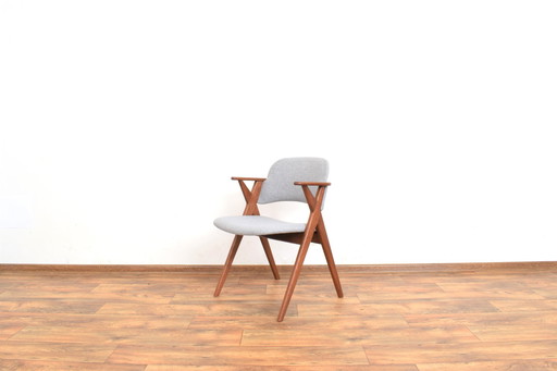 Mid-Century Swedish Oak Armchair From Broderna Johansson, 1960S.