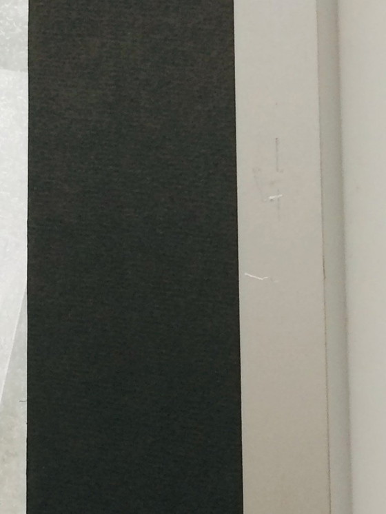 Image 1 of 80S Op Art Kinetic Print Barbara Lüdinghausen Vintage