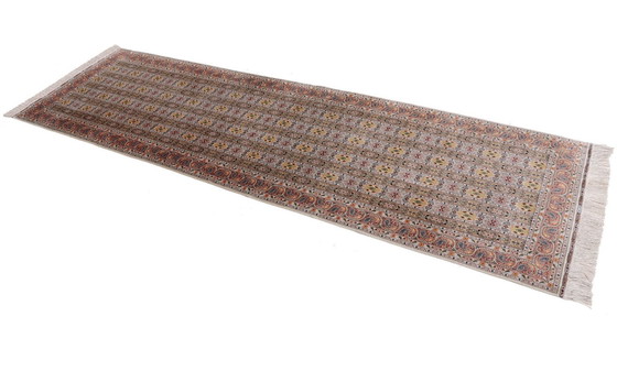 Image 1 of Alfombra de pasillo de seda Hereke con calidad 10/10 - Puro lujo ~1 millón de nudos/m²