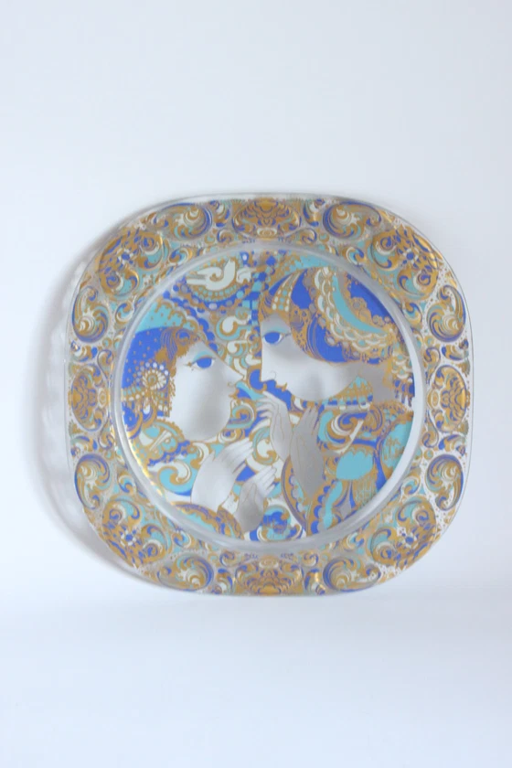 Image 1 of Bjorn Wiinblad Limited Edition Plate For Rosenthal, 1977