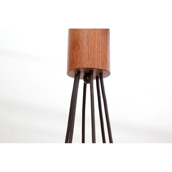 Image 1 of Lampada a sospensione vintage in vetro opalino, anni '60