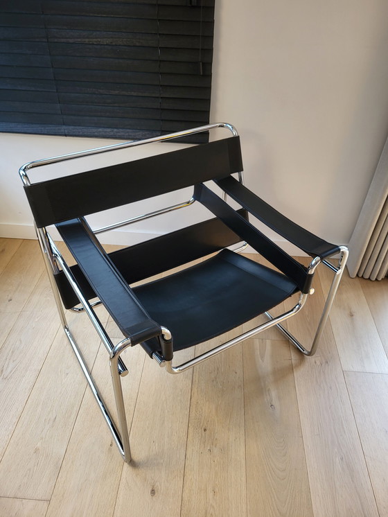 Image 1 of Gavina Wassily Chair By Marcel Breuer