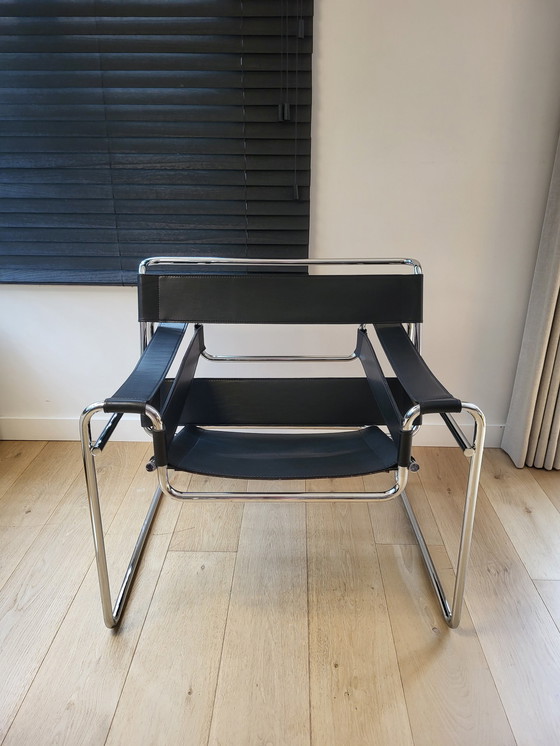 Image 1 of Gavina Wassily Chair By Marcel Breuer