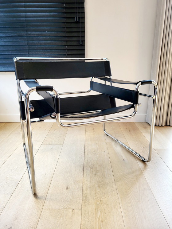 Image 1 of Gavina Wassily Chair By Marcel Breuer